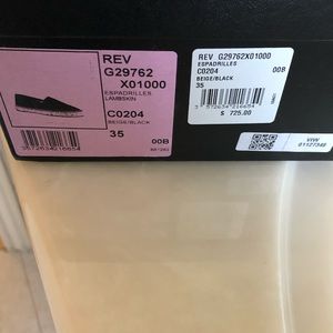 Chanel espadrilles